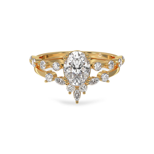 oval engagement ring