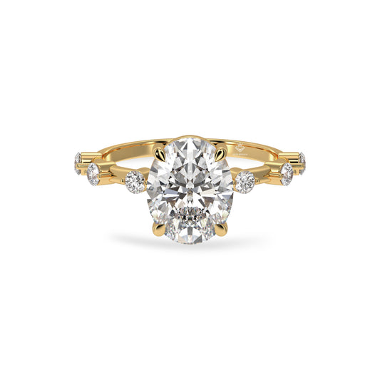 oval engagement ring