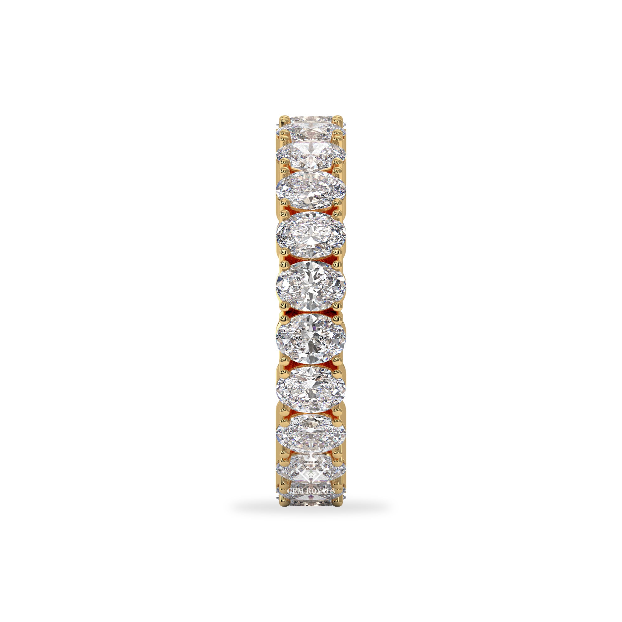 4 Carat Diamond Eternity Wedding Ring For Her