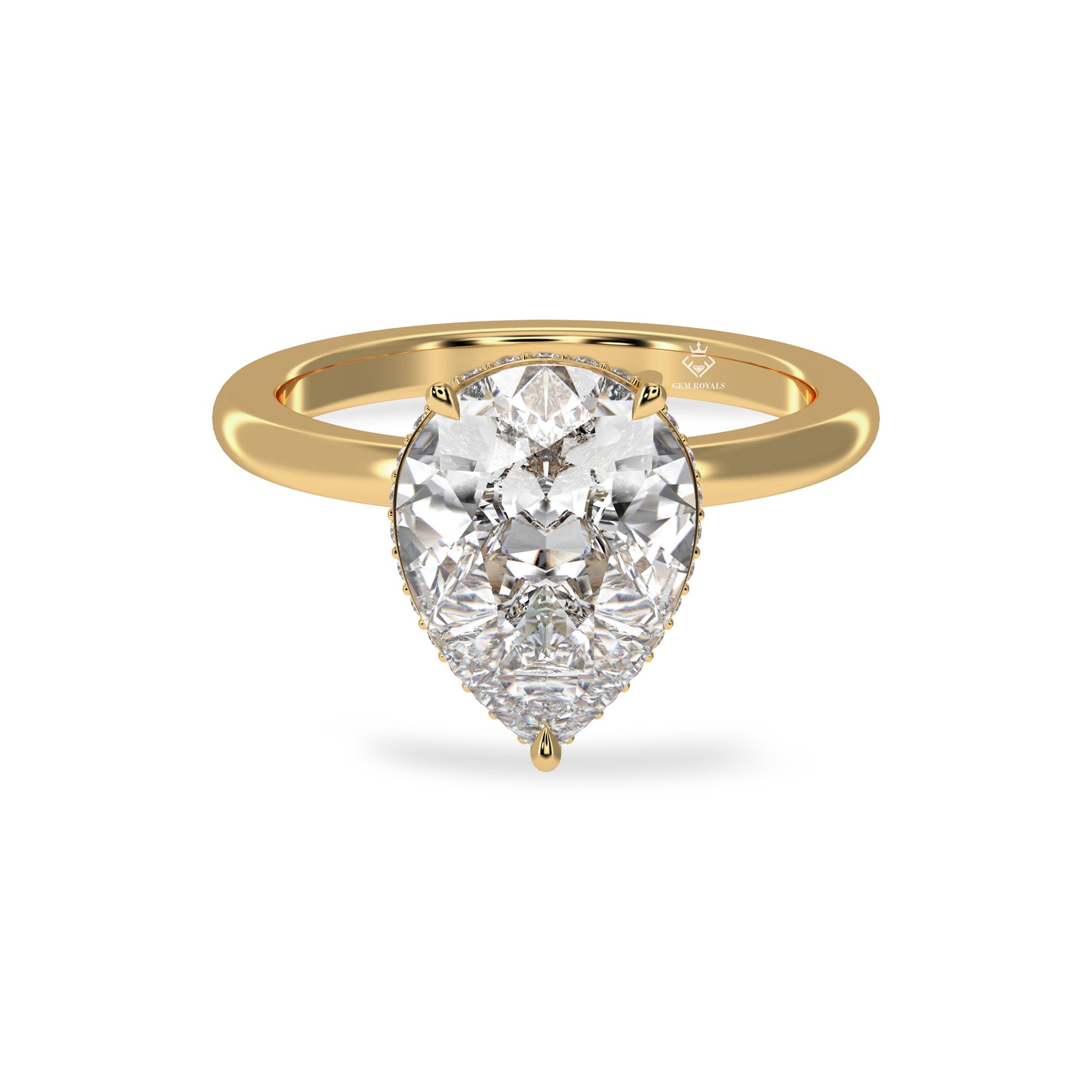pear engagement ring for women