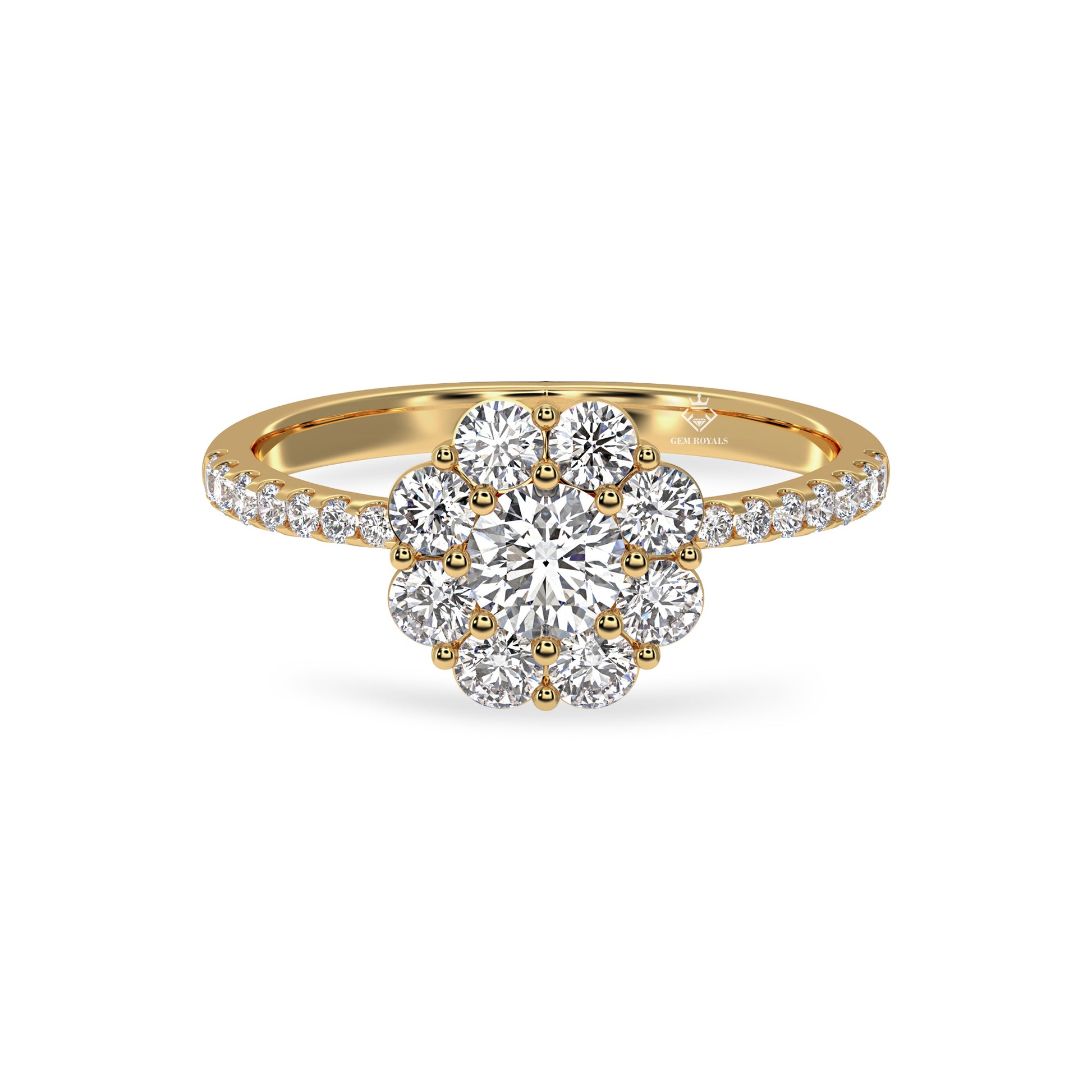 round diamond ring