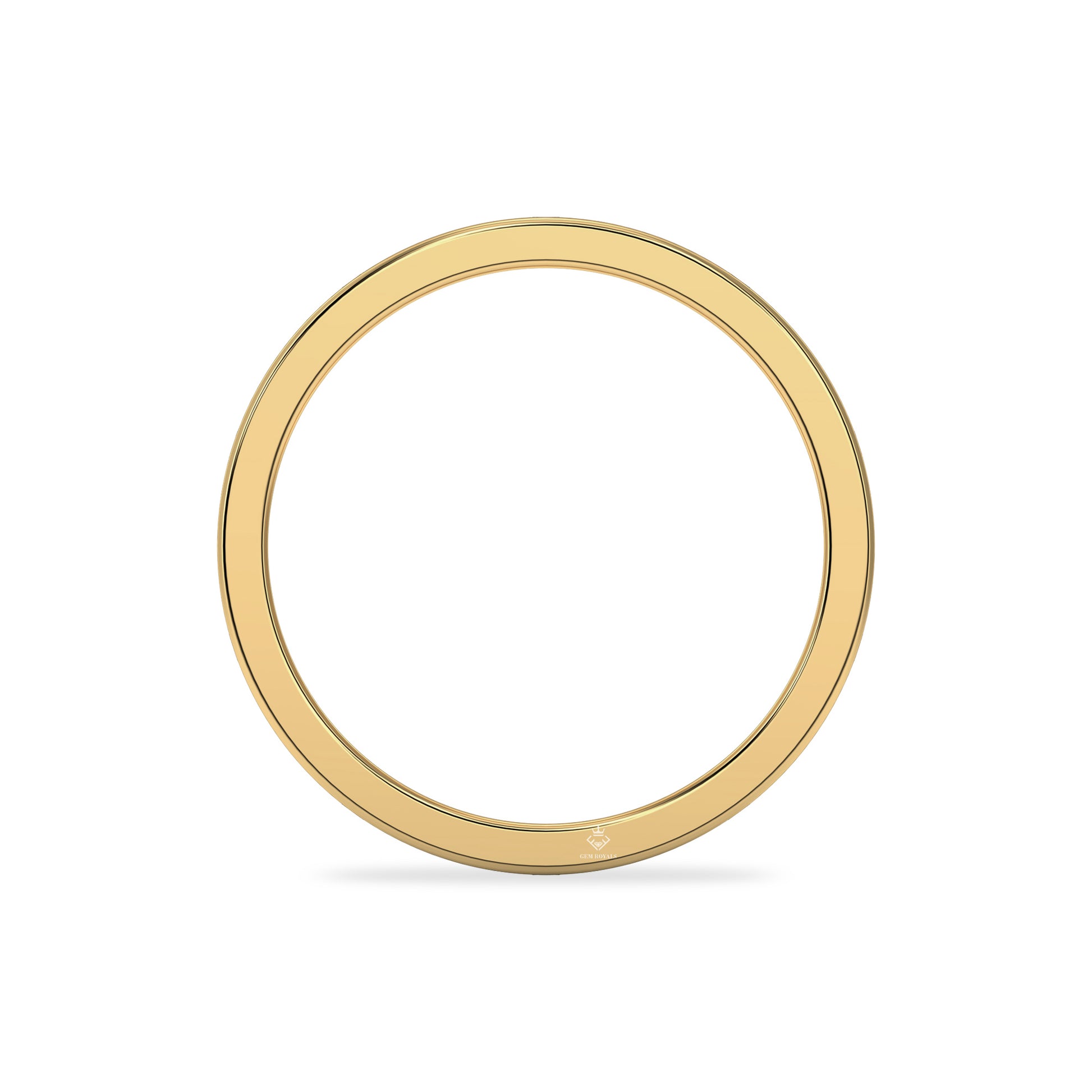 0.22 Carat Round Cut Diamond Eternity 14K Gold Wedding Band For Women