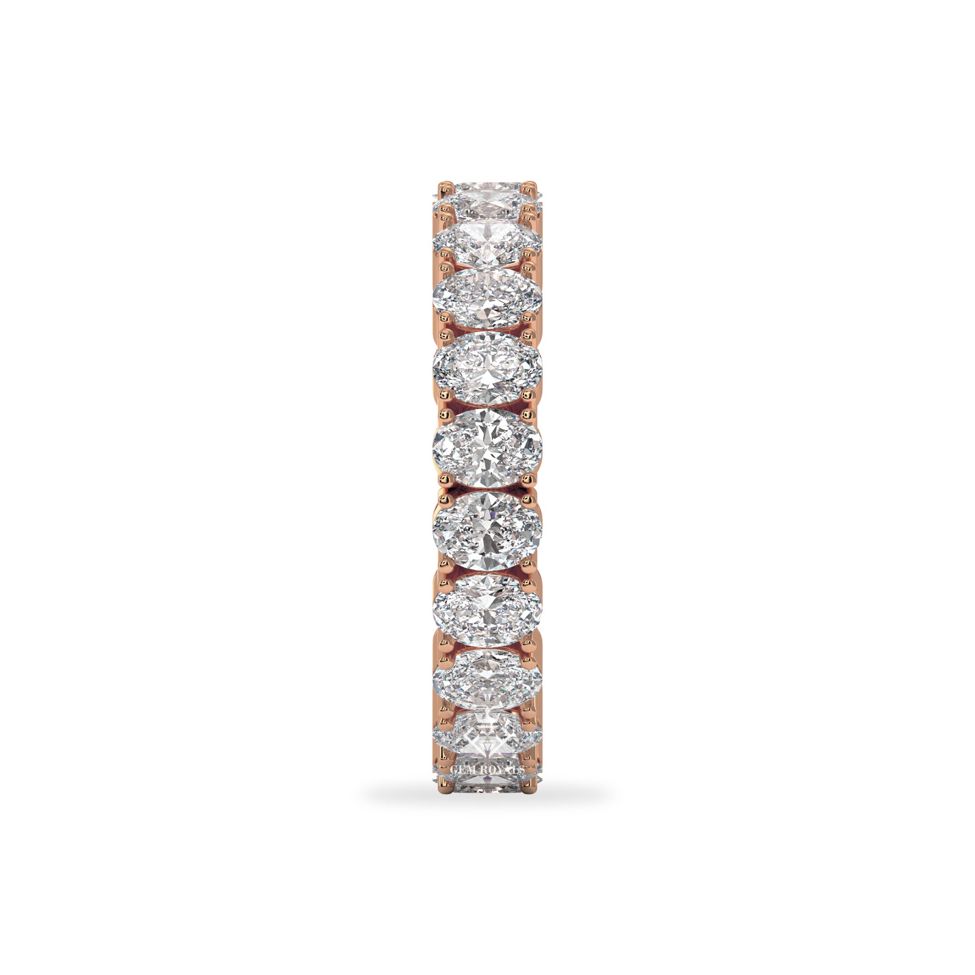 4 Carat Diamond Eternity Wedding Ring For Her