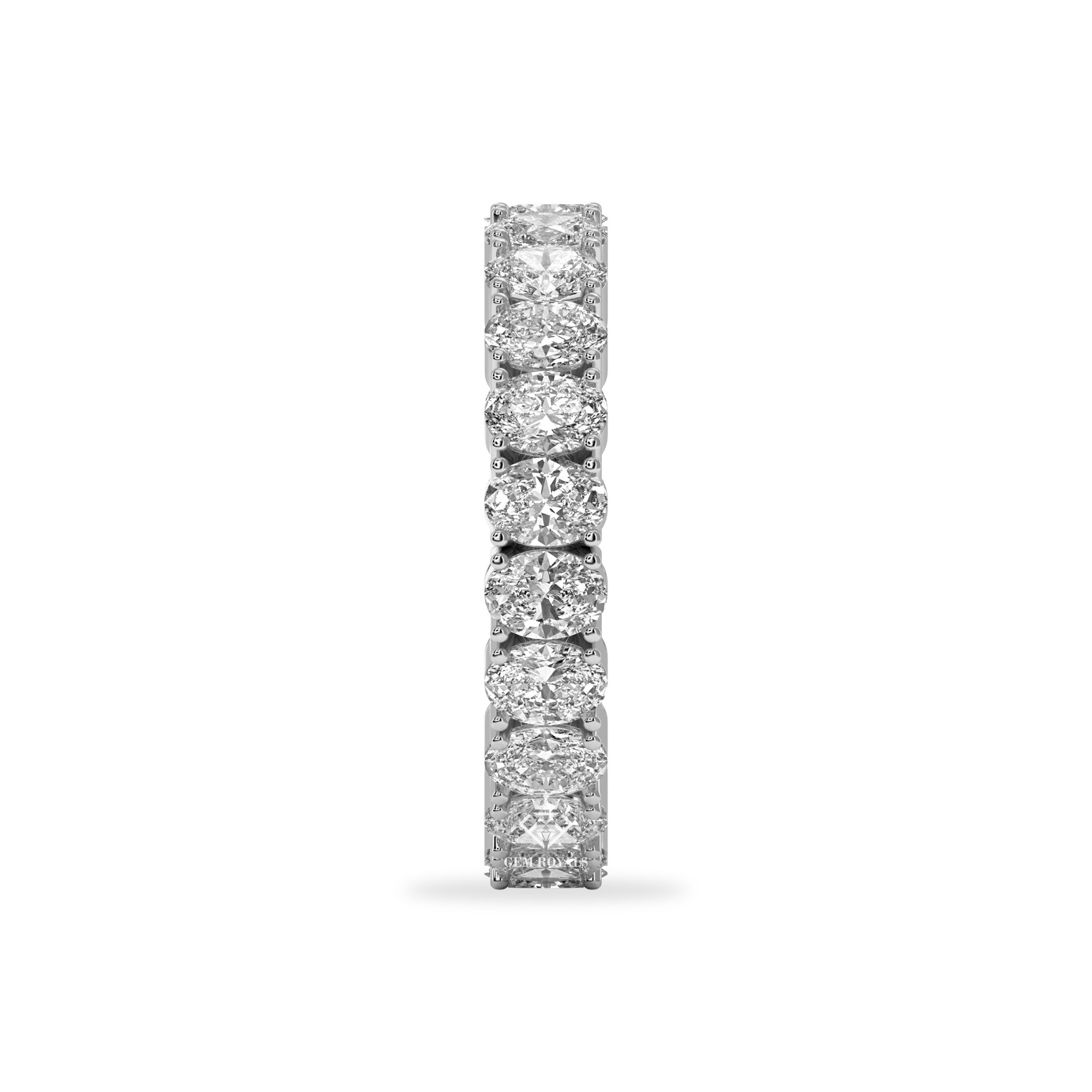 4 Carat Diamond Eternity Wedding Ring For Her